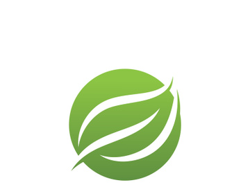 Ecology icon green leaf vector illustration design preview picture