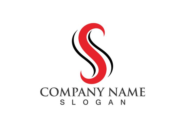 S Logo and symbol vector icon