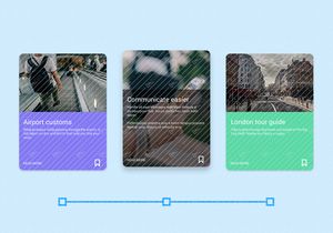 Material Cards UI Elements
