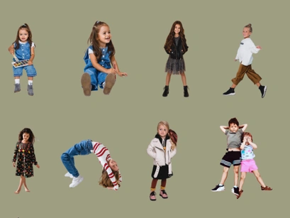 Free Cut Out People Vol. 03 - KIDS PACK