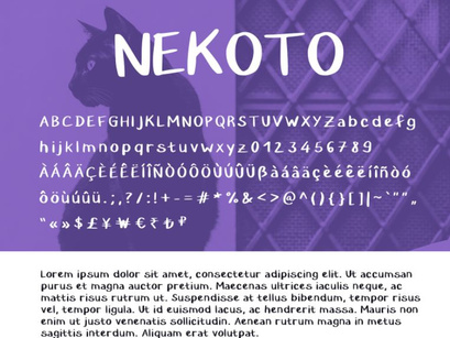 Nekoto - Free Font