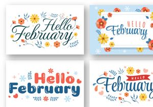 17 Hello February Illustration