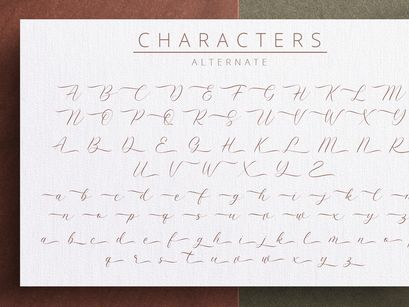 Latterday - Elegant Script Font