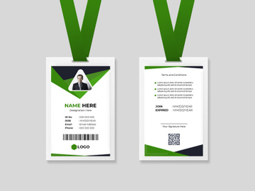 Corporate ID Card Template Ver-15 preview picture