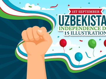 15 Uzbekistan Independence Day Illustration preview picture