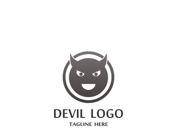 Devil logo design with a modern concept. preview picture
