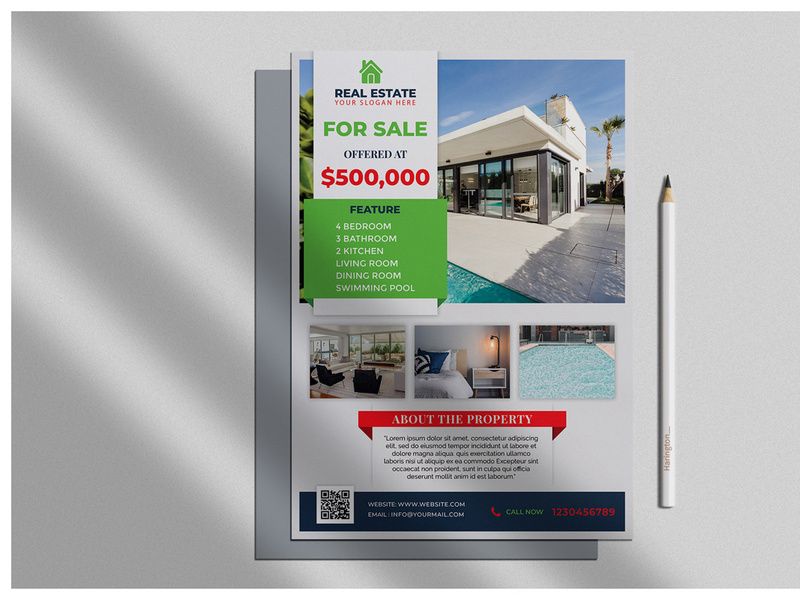 Real Estate Flyer Template