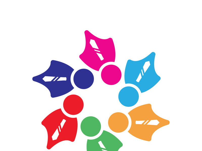 People icon work group Vector illustration design