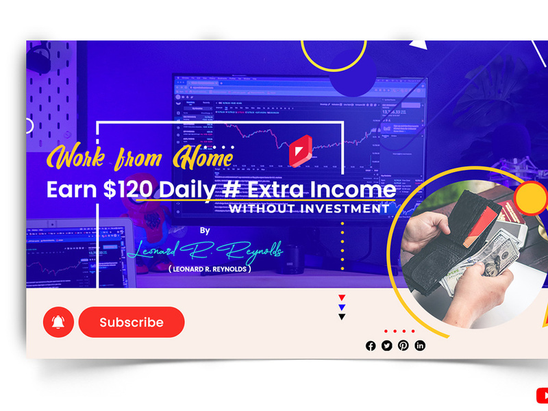 Online Money Earnings Youtube Thumbnails