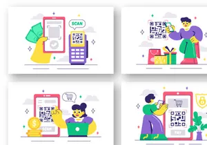 10 Mobile Payment Illustration