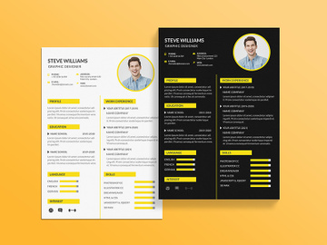 CV Resume Template preview picture