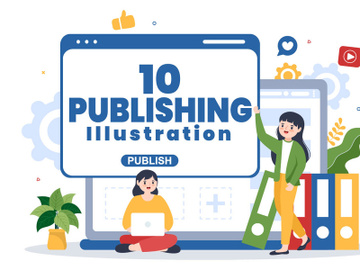 10 Digital Publishing Content Illustration preview picture