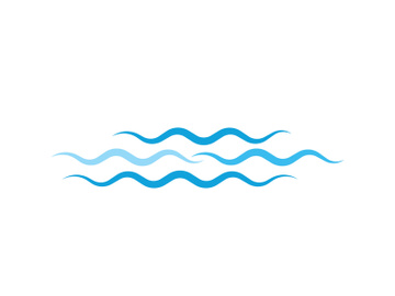 Water wave vector icon illustration preview picture