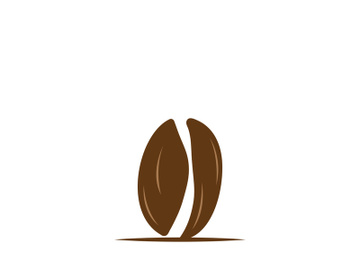 Premium coffee bean logo design. preview picture