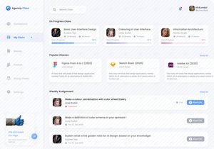 Agensip Class - Online Class Saas App