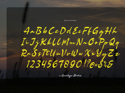 Bellford Dusktime | Retro Script