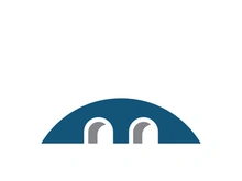 Bridge building Logo Design Template Vector Icon