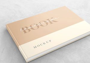 Free Landscape Book Mockup