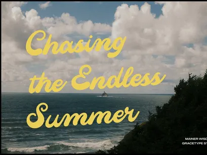 Mainer Wisdom | Retro Bold Script