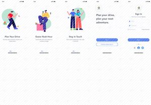 NavGo Navigation App UI Kit