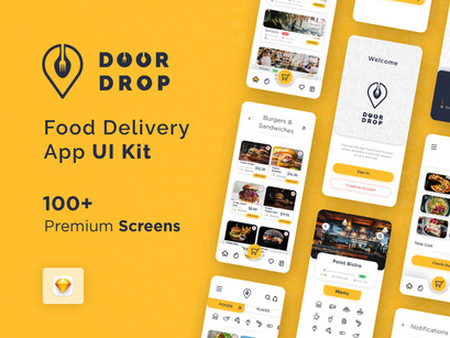 Door Drop - Sketch UI Kit