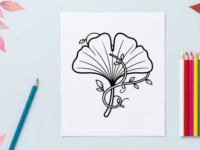 Ilustrasi kupu-kupu elegan untuk proyek desain. Gambar serangga artistik untuk visual bertema alam.