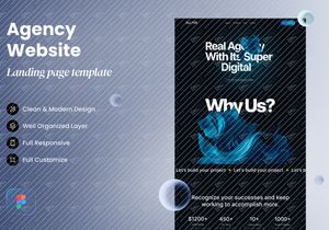 Aluva - Agency Landing Page