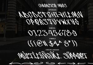 Silver Raven | Graffiti Inspired Font