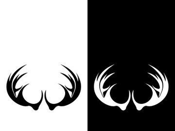 Deer logo template vector icon illustration design preview picture