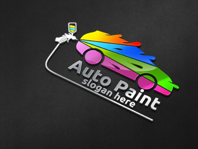 10 Car Paint Logo Bundle