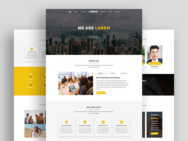 Multipurpose HTML Template