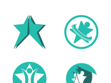 Star icon template vector illustration design
