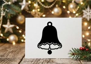 Weihnachtsglocken-Schmuck für Weihnachtsdekorationen und festliche Feiern