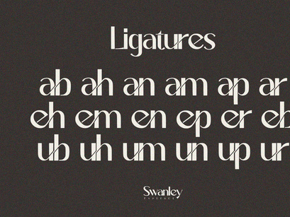 Swanley - Sans Serif Font