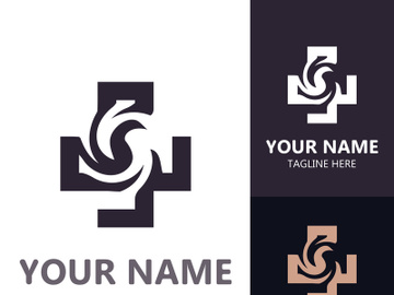 Medical  logotype health care simple modern design illustration template preview picture