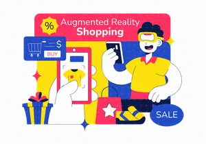 10 Augmented Reality Shopping Illustration