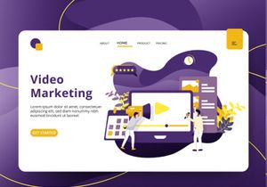 Business Marketing set Illustration