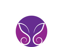 Beauty butterfly vector icon design