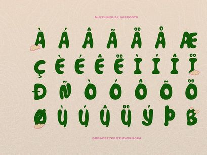 Pops Cloud | Groovy Hand Drawn