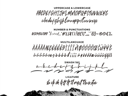Trackers Handwritten Font