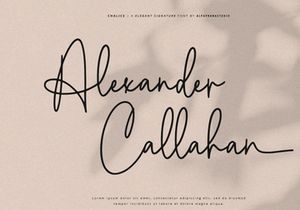 Chalice - Signature Font