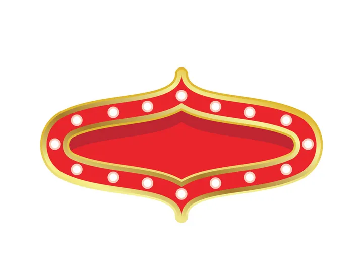 Circus element icon illustration