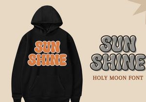 Hony Moon - Retro Display Font