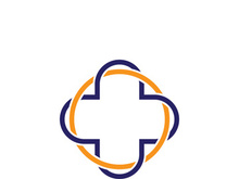 Health medical logo template vector illustration design