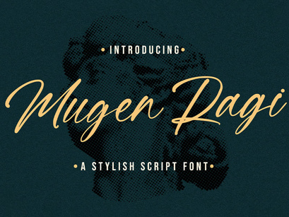 Mugen Ragi - Modern Script Font