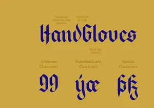 Empyrean Blackletter Script