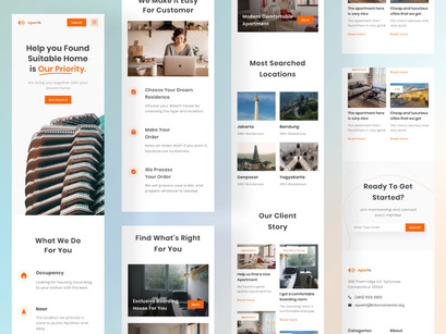 Apartit - Real Estate Landing Page