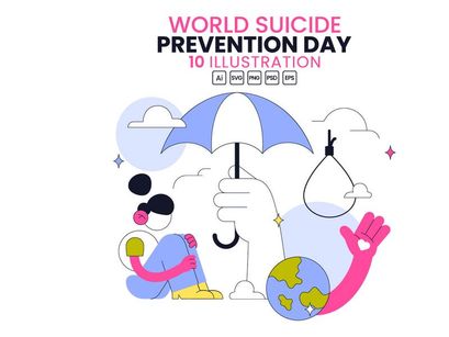 10 World Suicide Prevention Day Illustration
