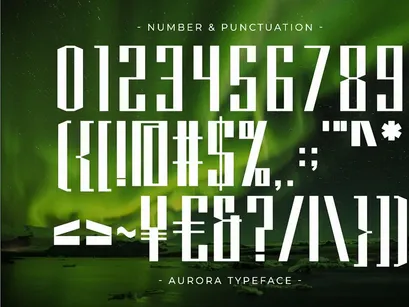 Aurora - Condensed Sans Serif