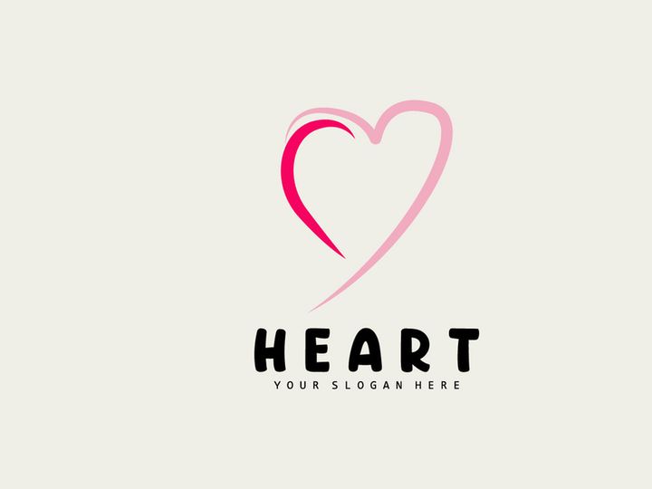 Heart Logo, Love Design, Valentine's Day